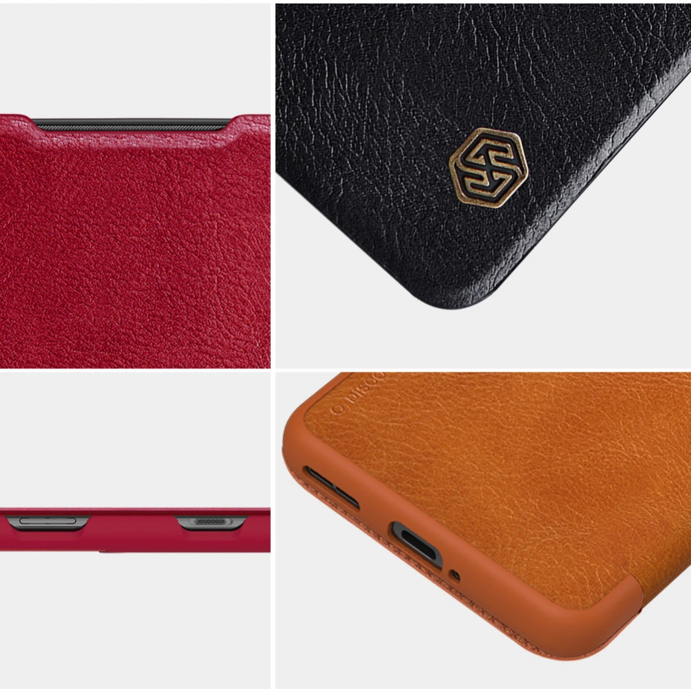 Hurtownia GSM - Etui Nillkin Qin OnePlus 10 Pro negru - NLK590 - {ean13} - Hurt