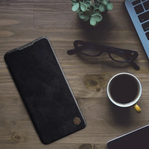 Wholesale Nillkin Qin OnePlus 10 Pro black - NLK590 - {ean13} - Hurt