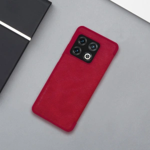 Wholesale Nillkin Qin OnePlus 10 Pro black - NLK590 - {ean13} - Hurt