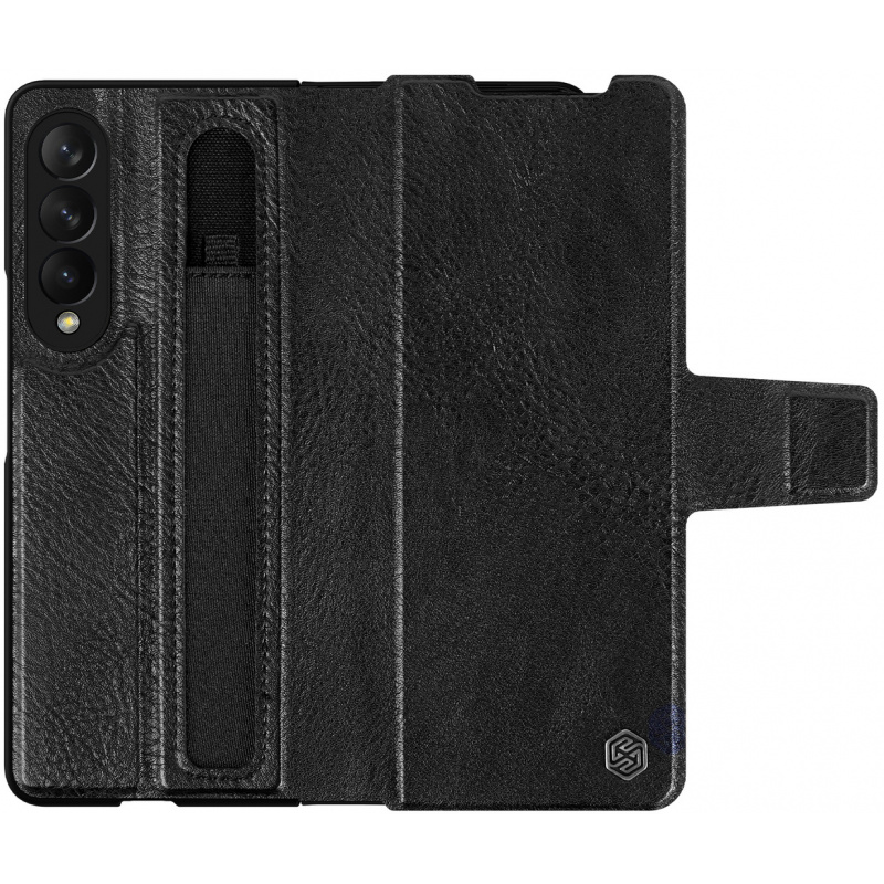 Nillkin Distributor - 6902048231450 - NLK592 - Nillkin Aoge Leather Samsung Galaxy Z Fold 3 black - B2B homescreen