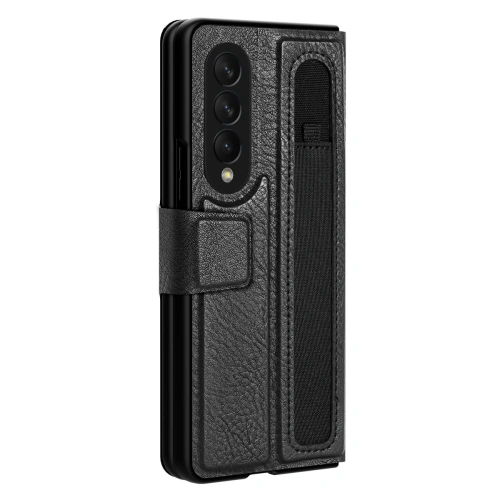 Etui Nillkin Aoge Leather Samsung Galaxy Z Fold 3 czarny