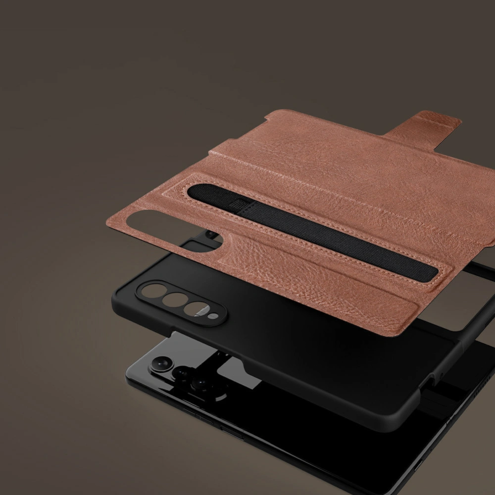 Hurtownia GSM - Case Nillkin Aoge Leather Samsung Galaxy Z Fold 3 schwarz - NLK592 - {ean13} - Hurt