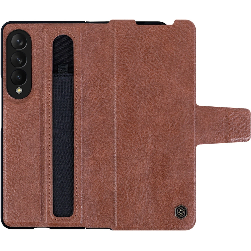Hurtownia GSM - Etui Nillkin Aoge Leather Samsung Galaxy Z Fold 3 barna - NLK593 - {ean13} - Hurt