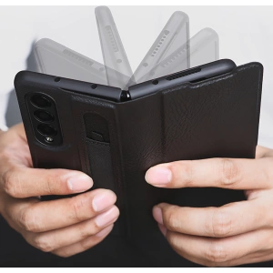 Hurtownia GSM - Case Nillkin Aoge Leder Samsung Galaxy Z Fold 3 braun - NLK593 - {ean13} - Hurt