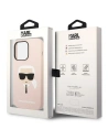 Wholesale Karl Lagerfeld KLHMP14LSLKHLP Apple iPhone 14 Pro hardcase light pink Silicone Karl`s Head Magsafe - KLD1158 - {ean13} - Hurt