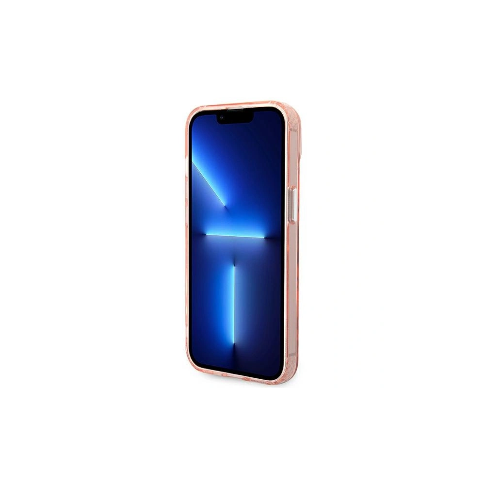 Hurtownia GSM - Etui Karl Lagerfeld KLHMP14SHKCP Apple iPhone 14 hardcase roz/roz Karl & Choupette Aluminium Magsafe - KLD1162 - {ean13} - Hurt