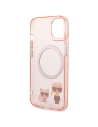 Hurtownia GSM - Etui Karl Lagerfeld KLHMP14SHKCP Apple iPhone 14 hardcase roz/roz Karl & Choupette Aluminium Magsafe - KLD1162 - {ean13} - Hurt