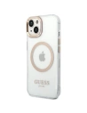 Hurtownia GSM - Etui Guess GUHMP14SHTRMD Apple iPhone 14 aurie/gold hard case Metal Outline Magsafe - GUE2150 - {ean13} - Hurt