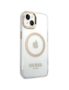 Hurtownia GSM - Etui Guess GUHMP14SHTRMD Apple iPhone 14 aurie/gold hard case Metal Outline Magsafe - GUE2150 - {ean13} - Hurt