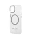 Hurtownia GSM - Etui Guess GUHMP14SHTRMS Apple iPhone 14 argintiu/silver hard case Metal Outline Magsafe - GUE2151 - {ean13} - Hurt