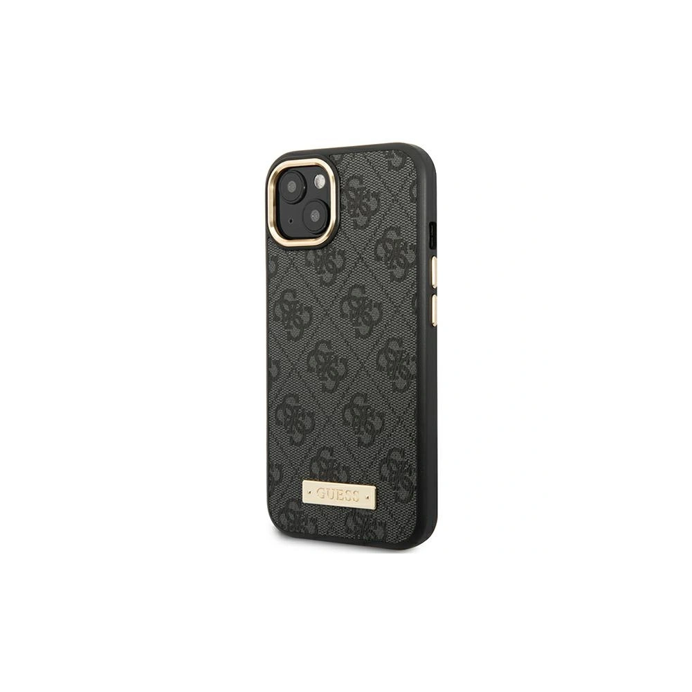 Hurtownia GSM - Case Guess GUHMP14SU4GPRK Apple iPhone 14 schwarz/black hard case 4G Logo Plate MagSafe - GUE2152 - {ean13} - Hurt