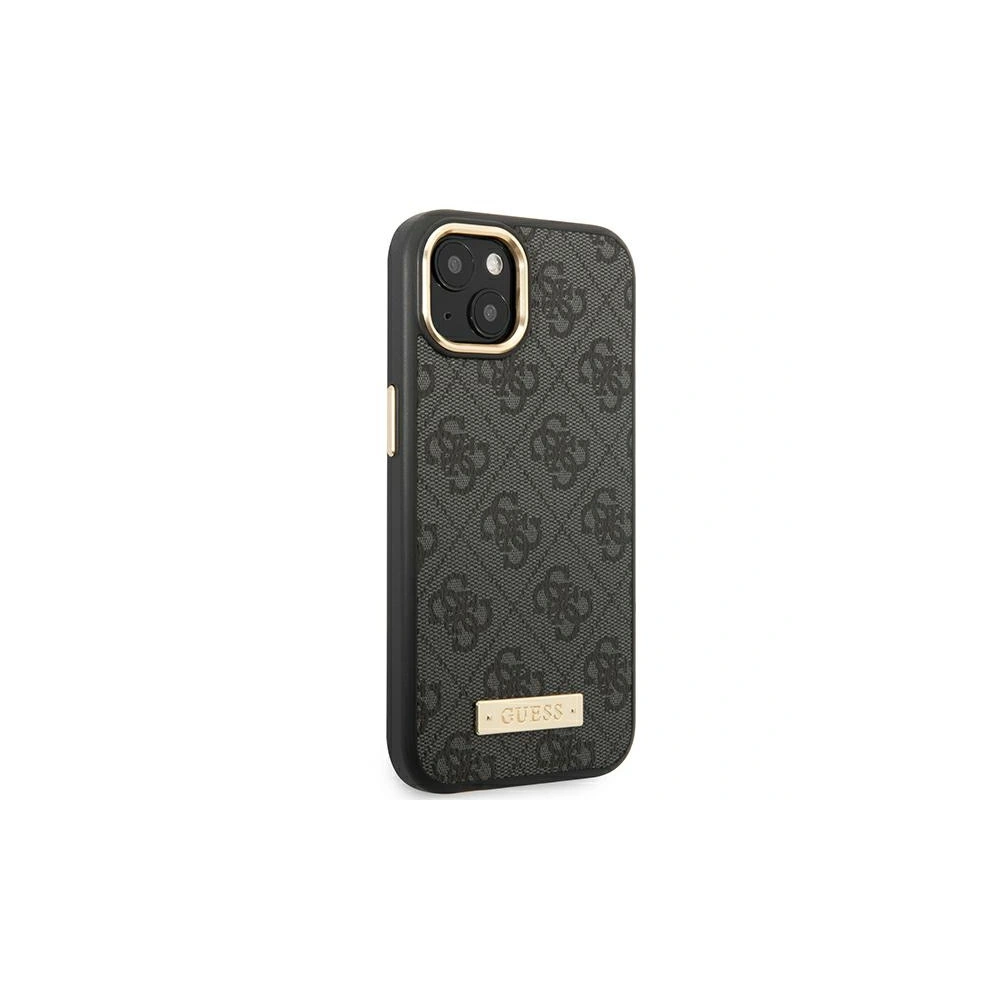 Hurtownia GSM - Case Guess GUHMP14SU4GPRK Apple iPhone 14 schwarz/black hard case 4G Logo Plate MagSafe - GUE2152 - {ean13} - Hurt