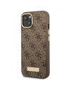 Hurtownia GSM - Etui Guess GUHMP14SU4GPRW Apple iPhone 14 brun/hard case 4G Logo Plate MagSafe - GUE2153 - {ean13} - Hurt