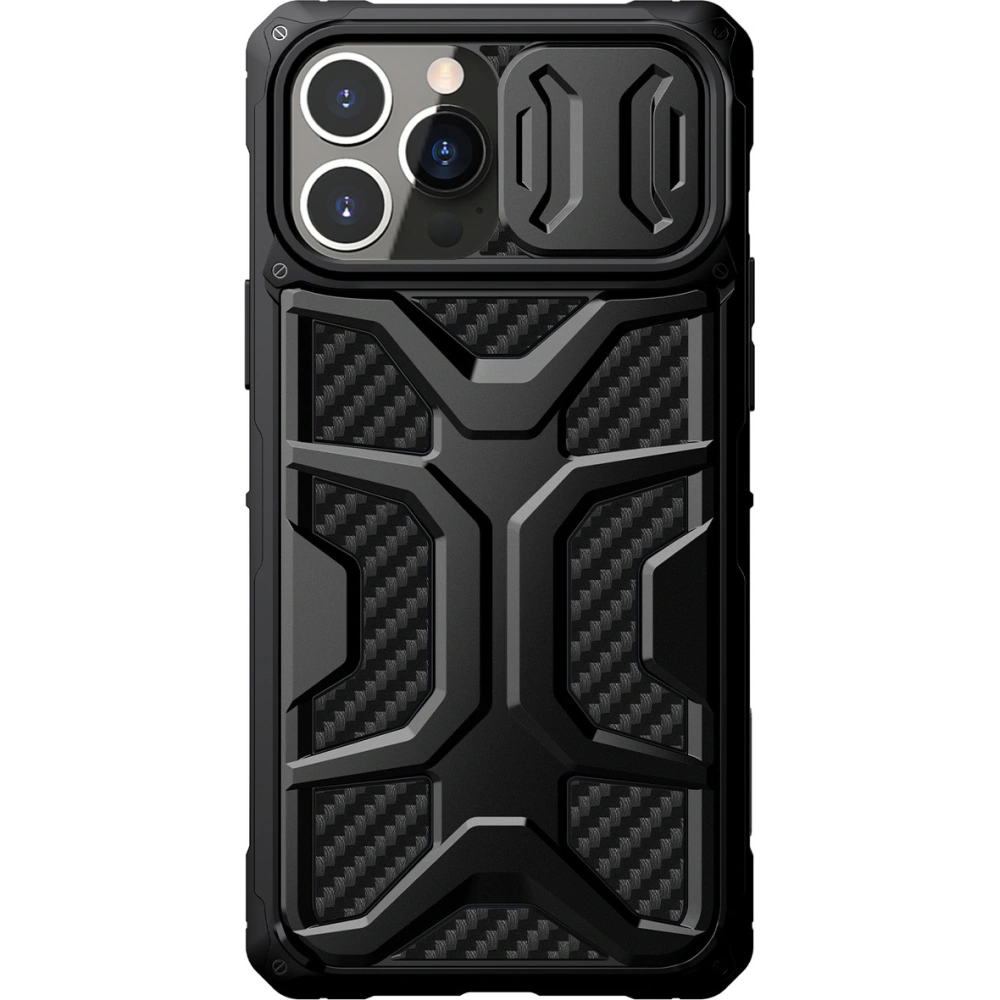Hurtownia GSM - Etui Nillkin Adventruer Apple iPhone 13 Pro Max černé - NLK598 - {ean13} - Hurt