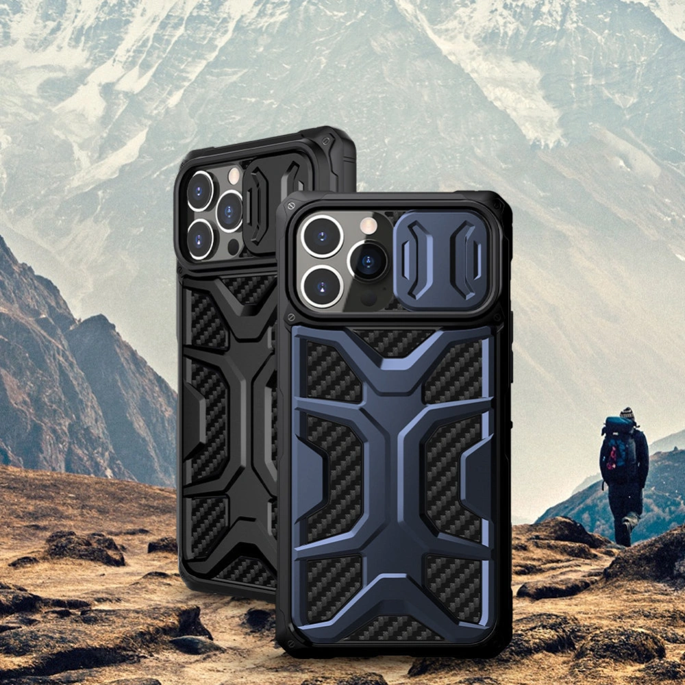 Hurtownia GSM - Etui Nillkin Adventruer Apple iPhone 13 Pro Max modrý - NLK600 - {ean13} - Hurt