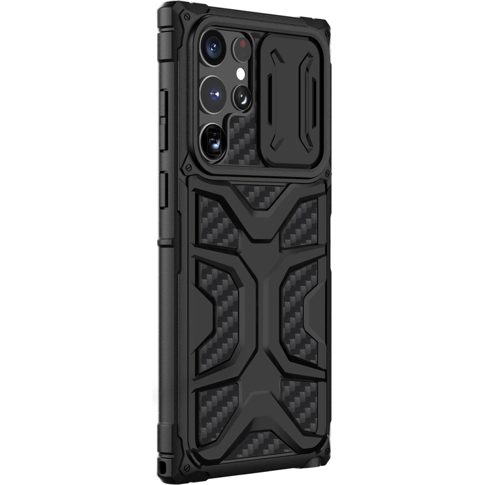 Hurtownia GSM - Etui Nillkin Adventruer Samsung Galaxy S22 Ultra černý - NLK601 - {ean13} - Hurt