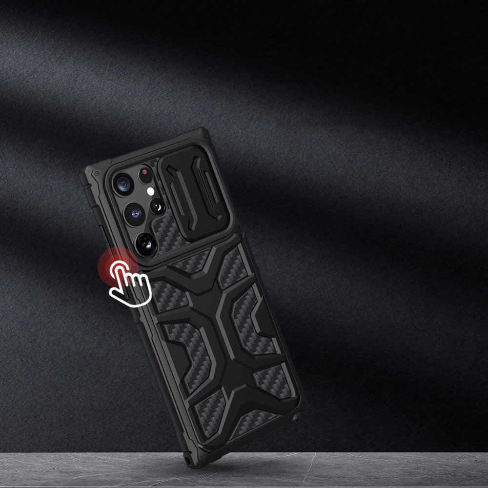 Hurtownia GSM - Etui Nillkin Adventruer Samsung Galaxy S22 Ultra černý - NLK601 - {ean13} - Hurt