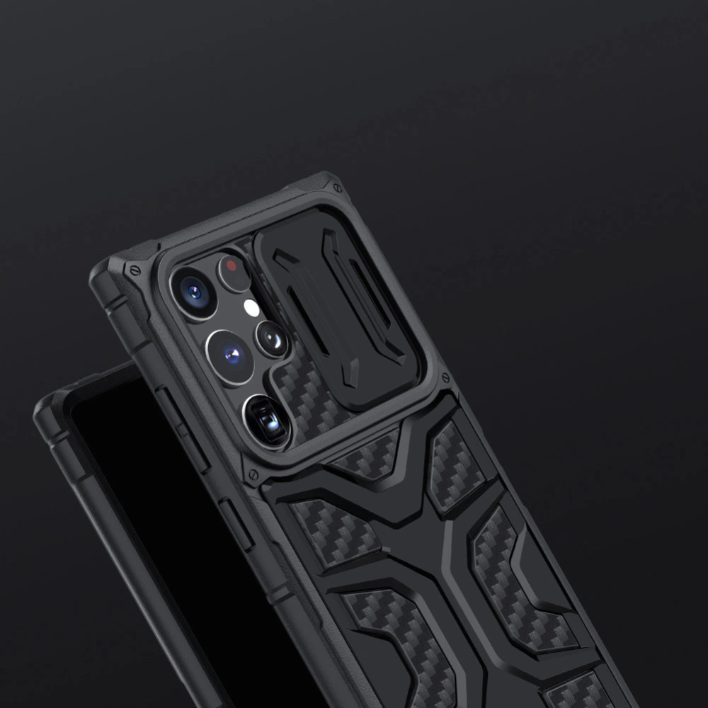Hurtownia GSM - Etui Nillkin Adventruer Samsung Galaxy S22 Ultra černý - NLK601 - {ean13} - Hurt