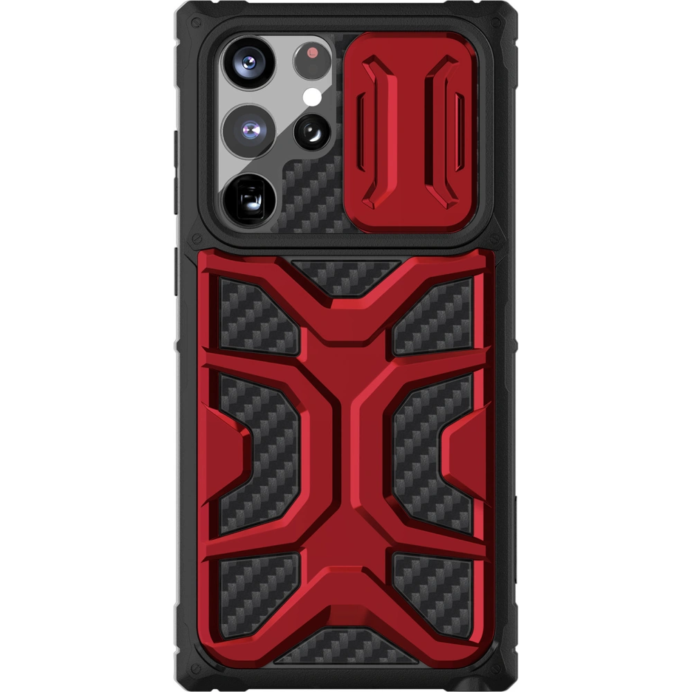 Hurtownia GSM - Etui Nillkin Adventruer Samsung Galaxy S22 Ultra červený - NLK602 - {ean13} - Hurt