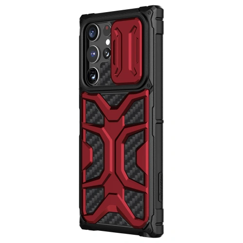 Etui Nillkin Adventruer Samsung Galaxy S22 Ultra czerwony