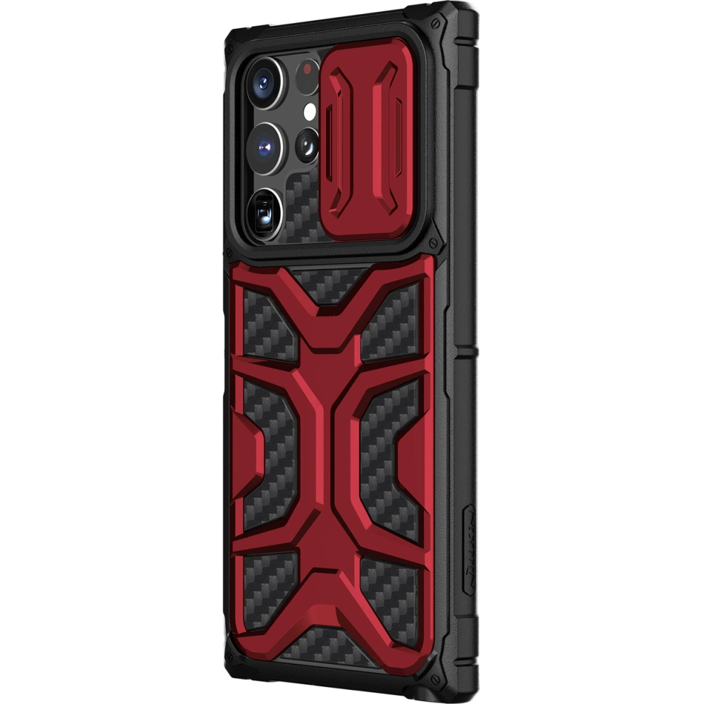 Hurtownia GSM - Etui Nillkin Adventruer Samsung Galaxy S22 Ultra červený - NLK602 - {ean13} - Hurt