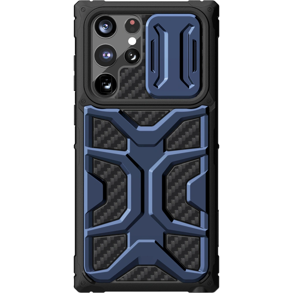 Hurtownia GSM - Etui Nillkin Adventruer Samsung Galaxy S22 Ultra albastru - NLK603 - {ean13} - Hurt