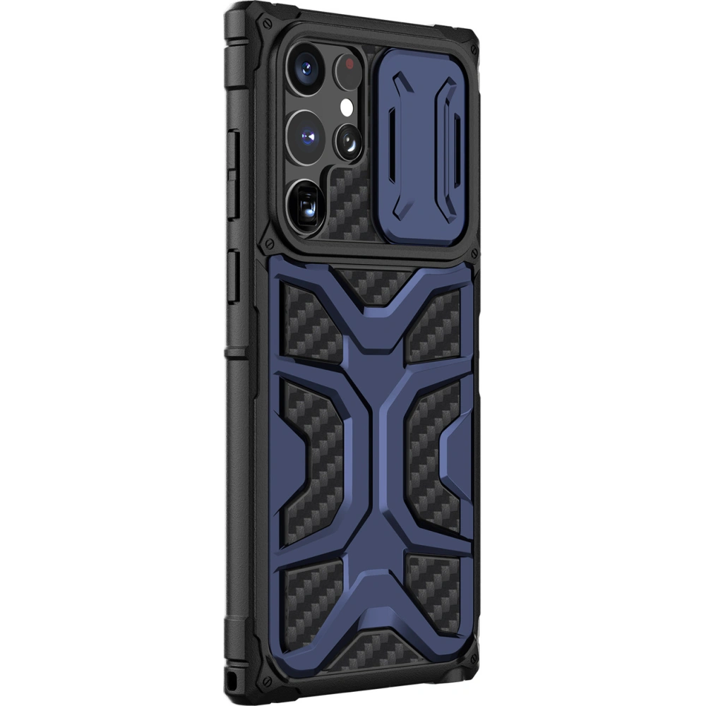 Hurtownia GSM - Etui Nillkin Adventruer Samsung Galaxy S22 Ultra albastru - NLK603 - {ean13} - Hurt
