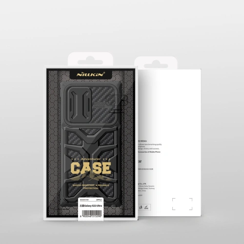 Etui Nillkin Adventruer Samsung Galaxy S22 Ultra niebieski