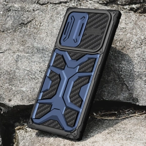 Hurtownia GSM - Etui Nillkin Adventruer Samsung Galaxy S22 Ultra modrý - NLK603 - {ean13} - Hurt