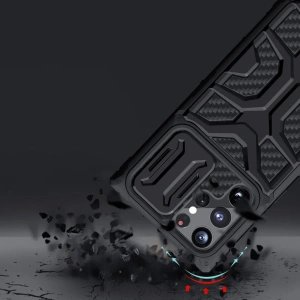 Hurtownia GSM - Etui Nillkin Adventruer Samsung Galaxy S22 Ultra modrý - NLK603 - {ean13} - Hurt