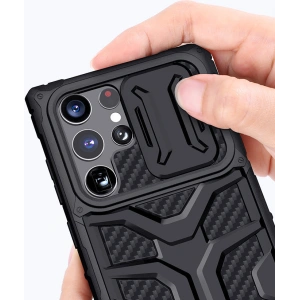 Hurtownia GSM - Etui Nillkin Adventruer Samsung Galaxy S22 Ultra modrý - NLK603 - {ean13} - Hurt