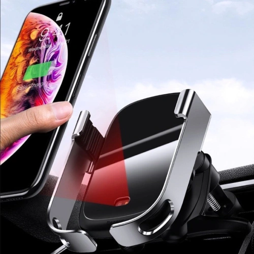 Uchwyt z ładowarką indukcyjną Baseus Rock - Home Screen