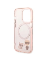Wholesale Karl Lagerfeld KLHMP14XHKCP Apple iPhone 14 Pro Max hardcase pink Karl & Choupette Aluminium Magsafe - KLD1165 - {ean13} - Hurt