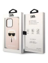 Wholesale Karl Lagerfeld KLHMP14XSLKHLP Apple iPhone 14 Pro Max hardcase light pink Silicone Karl`s Head Magsafe - KLD1166 - {ean13} - Hurt