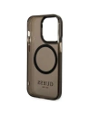 Hurtownia GSM - Etui Guess GUHMP14XHTCMK Apple iPhone 14 Pro Max černé/black hard case Gold Outline Translucent MagSafe - GUE2154 - {ean13} - Hurt