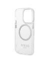 Wholesale Guess GUHMP14XHTRMS Apple iPhone 14 Pro Max silver hard case Metal Outline Magsafe - GUE2156 - {ean13} - Hurt