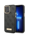 Etui Guess GUHMP14XU4GPRK Apple iPhone 14 Pro Max černý/black hard case 4G Logo Plate MagSafe