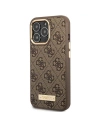 Hurtownia GSM - Etui Guess GUHMP14XU4GPRW Apple iPhone 14 Pro Max brązowy/brown hard case 4G Logo Plate MagSafe - GUE2158 - {ean13} - Hurt