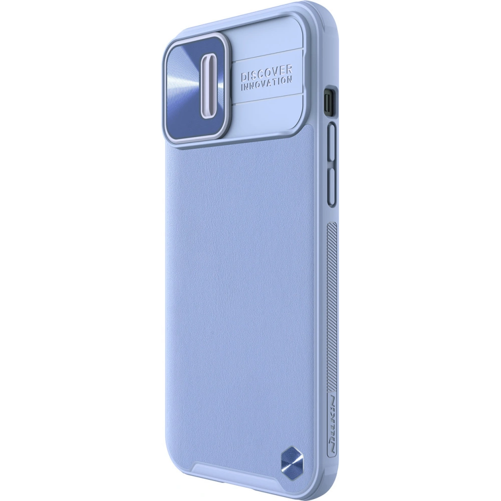 Hurtownia GSM - Etui Nillkin CamShield Leather Apple iPhone 13 Pro Max fialová - NLK608 - {ean13} - Hurt