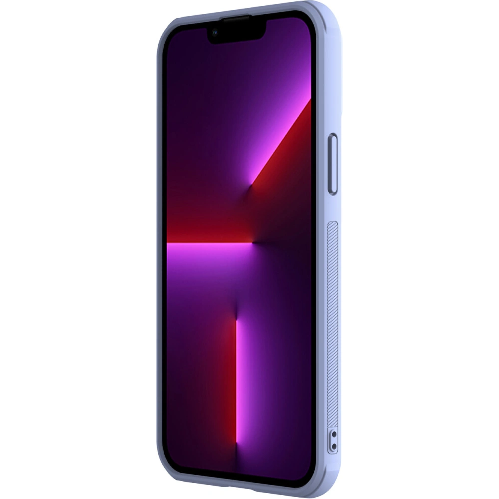 Hurtownia GSM - Etui Nillkin CamShield Leather Apple iPhone 13 Pro Max violet - NLK608 - {ean13} - Hurt
