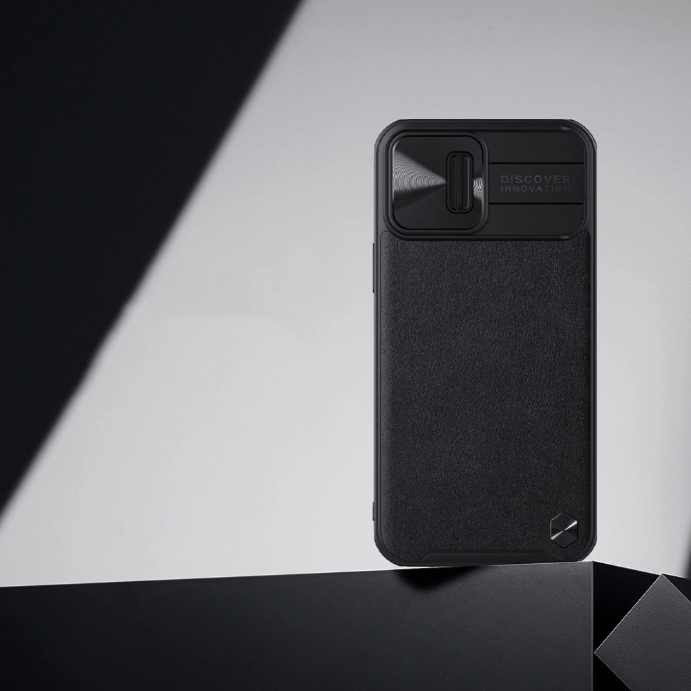 Hurtownia GSM - Case Nillkin CamShield Leather Apple iPhone 13 Pro Max lila - NLK608 - {ean13} - Hurt