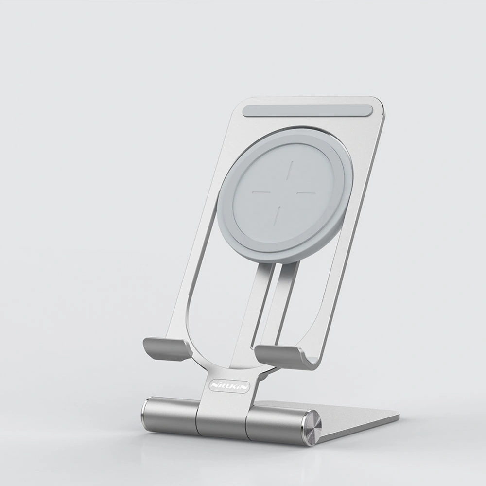 Hurtownia GSM - Vezeték nélküli töltő Nillkin PowerHold Mini Wireless Charging Stand 15W szürke - NLK609 - {ean13} - Hurt