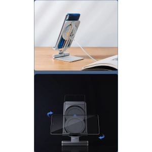 Ładowarka bezprzewodowa Nillkin PowerHold Mini Wireless Charging Stand 15W szary