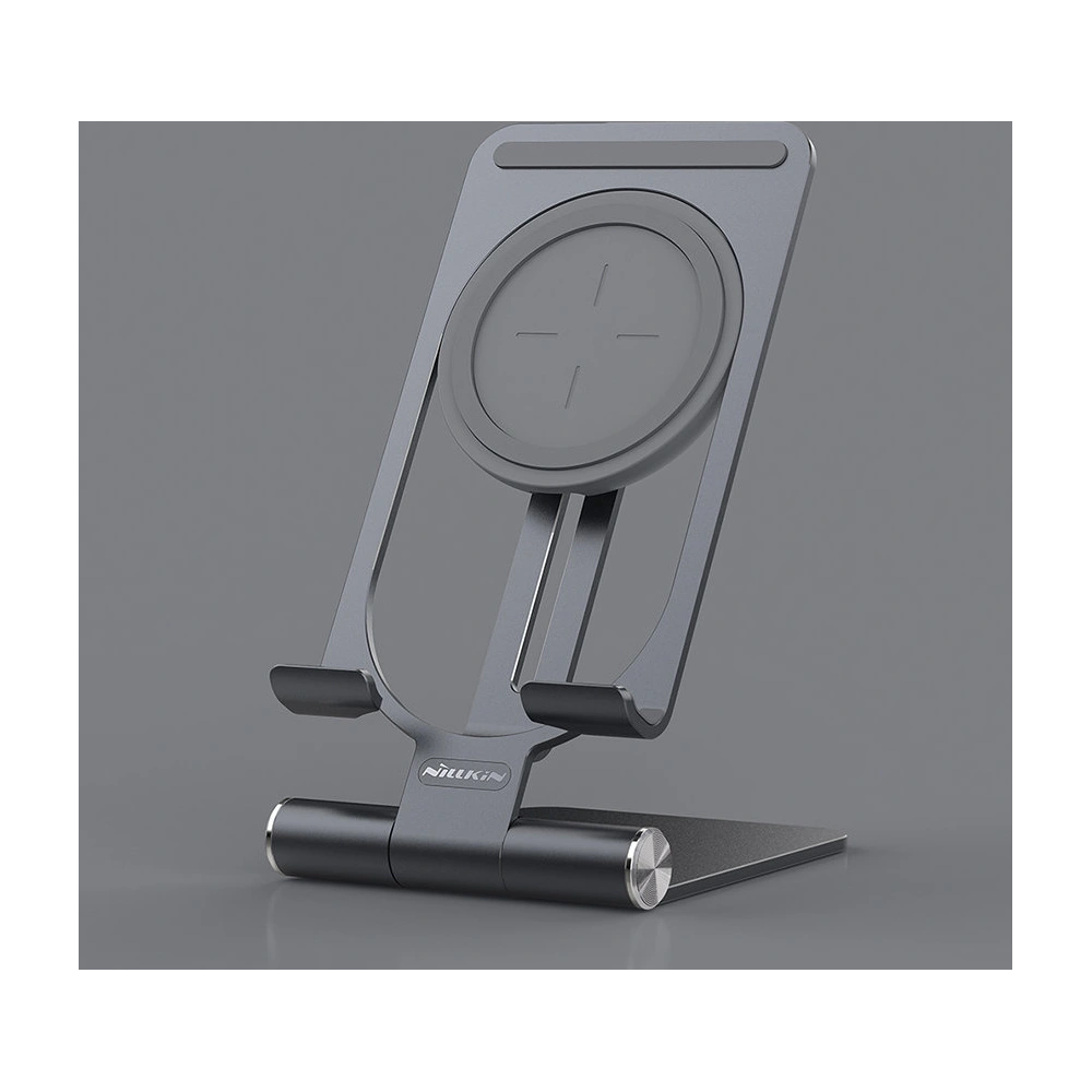 Hurtownia GSM - Vezeték nélküli töltő Nillkin PowerHold Mini Wireless Charging Stand 15W szürke - NLK609 - {ean13} - Hurt