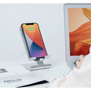 Ładowarka bezprzewodowa Nillkin PowerHold Mini Wireless Charging Stand 15W szary
