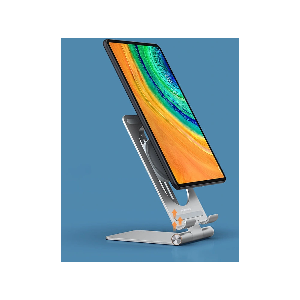 Hurtownia GSM - Kabelloses Ladegerät Nillkin PowerHold Mini Wireless Charging Stand 15W silber - NLK610 - {ean13} - Hurt