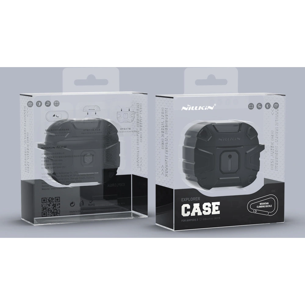 Hurtownia GSM - Etui Nillkin Explorer Apple AirPods 3 modrá - NLK611 - {ean13} - Hurt