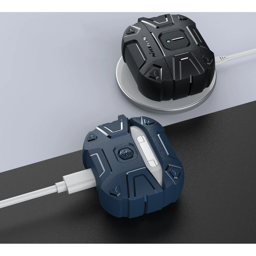 Hurtownia GSM - Etui Nillkin Explorer Apple AirPods 3 modrá - NLK611 - {ean13} - Hurt