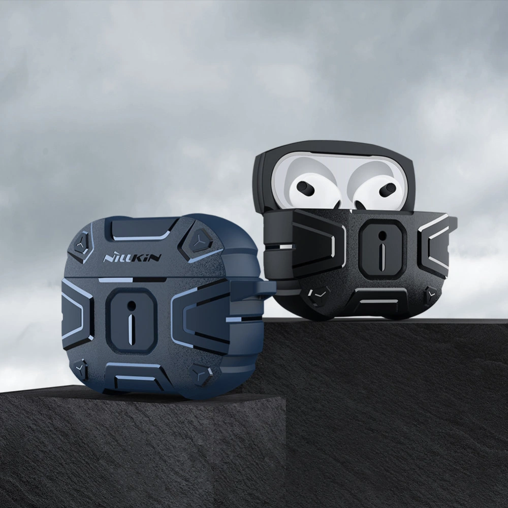Hurtownia GSM - Etui Nillkin Explorer Apple AirPods 3 modrá - NLK611 - {ean13} - Hurt
