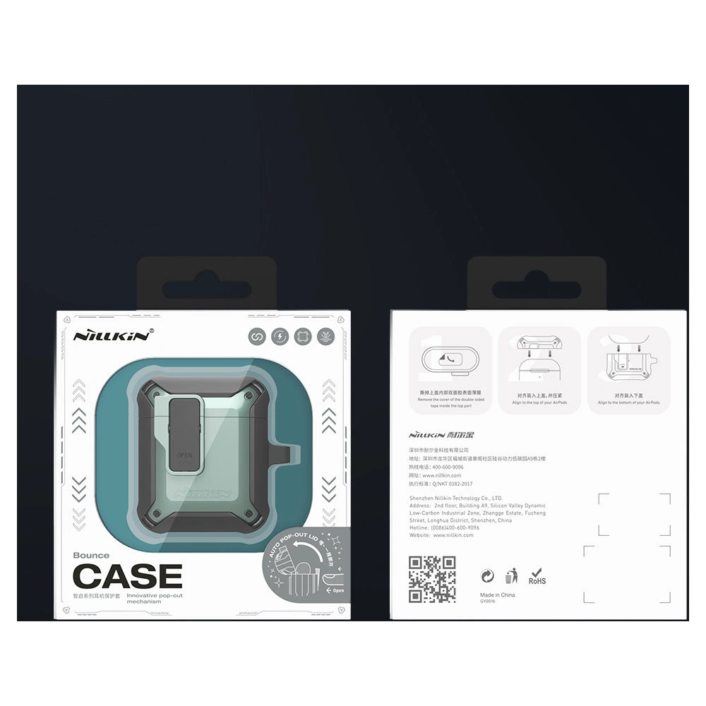 Hurtownia GSM - Case Nillkin Bounce Apple AirPods 2/1 blau - NLK613 - {ean13} - Hurt